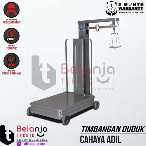 [EZM.3505301] Timbangan Duduk Cahaya Adil 500 Kg