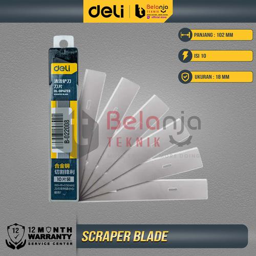 [EZM.3505412] Deli Mata Pisau Kape Cutter Refill Isi Pisau Kape DP-DL4723 Refill Scarper Kape