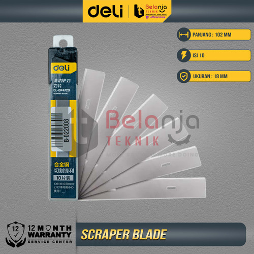 [EZM.3505412] Deli Mata Pisau Kape Cutter Refill Isi Pisau Kape DP-DL4723 Refill Scarper Kape