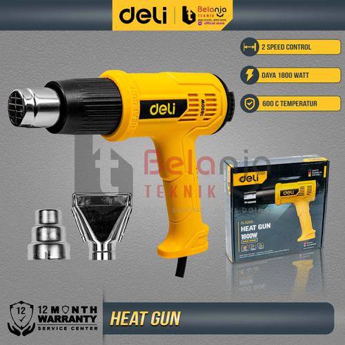 [EZM.3505418] Deli Mesin Heat Gun EDL5200 Hot Gun Alat Blower Panas 1800 Watt
