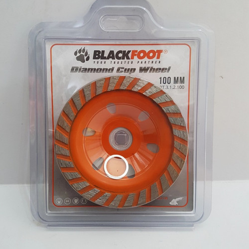 [EZM.3505424] Blackfoot Diamond Wheel Cup 4" mata gerinda mangkok 4 inch Mata Gerinda Beton