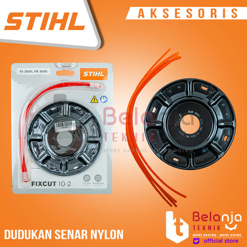 [EZM.3505454] Stihl Dudukan Senar Mesin Potong Rumput Fixcut 10-2 Bensin Gendong FR 3001 FS 3001 Blade Cutter Nylon