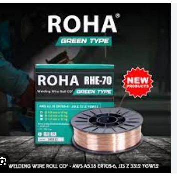 [EZM.3505477] Roha Kawat Las CO CO2 0.8mm 15 kg Welding Wire Roll CO2 0.8 MM 15KG