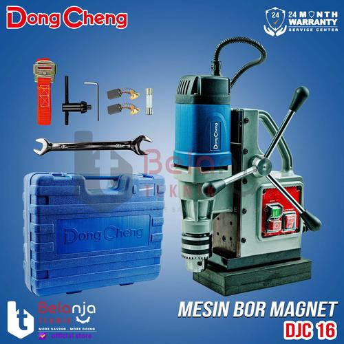 [EZM.3505509] Dongcheng Mesin Bor Magnet DJC 16 900 Watt Magnetic Drill DJC16 16 MM