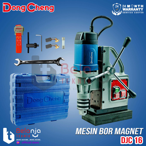 [EZM.3505509] Dongcheng Mesin Bor Magnet DJC 16 900 Watt Magnetic Drill DJC16 16 MM