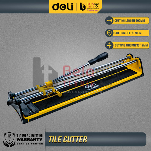 [EZM.3505531] Deli Mesin Potong Keramik Granit Manual 60 Cm Tile Cutter EDL354060