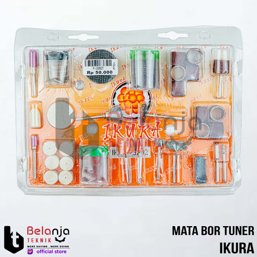 [EZM.3505622] Ikura Mata Bor Tuner Hobby Craft Mini Grinder 105 Pcs Rotary Tool Set