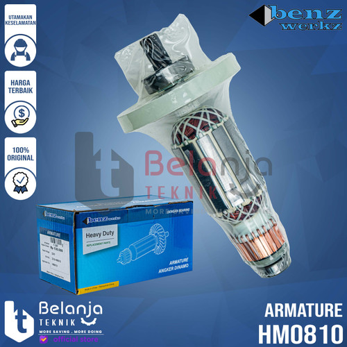 [EZM.3505801] Benz Armature Angker Dinamo Mesin Demolition Hammer Makita HM 0810
