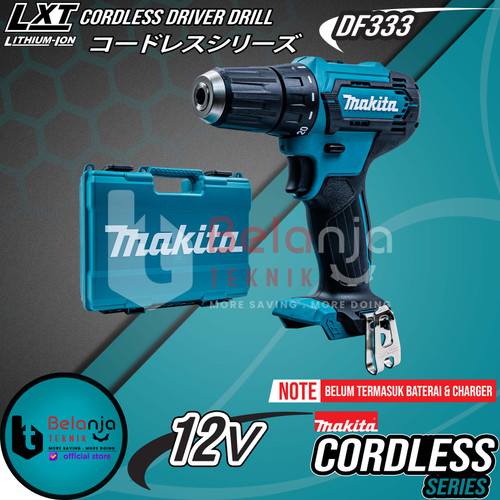 [EZM.3505830] Makita Mesin Bor Obeng Baterai DF333 Driver Drill Cordless 12V DF 333