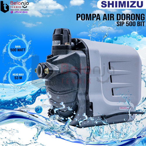 [EZM.3505845] Shimizu Pompa Air Dorong SIP 500 BIT Smart Booster Pump Inverter 500 W