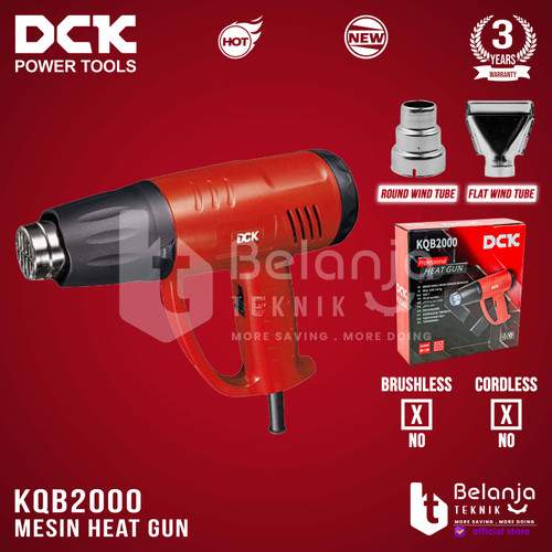 [EZM.3505875] DCK Mesin Heat Gun Hot Gun Mesin Pemanas KQB2000 Heatgun 2000 Watt
