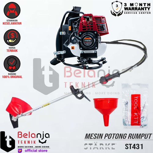 [EZM.3505904] Starke Mesin Potong Rumput Gendong 4 Tak ST 431 Brush Cutter ST431