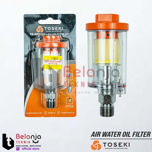 [EZM.3505965] Toseki Air Water Oil Filter Separator Air Filter Kompresor Filter 1/4"