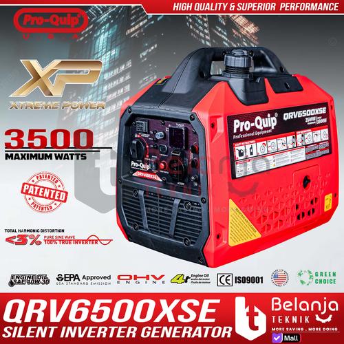 [EZM.3500105] Generator Silent Inverter Proquip QRV6500 XSE Genset Bensin 3300 Watt QRV6500XSE QRV 6500 XSE