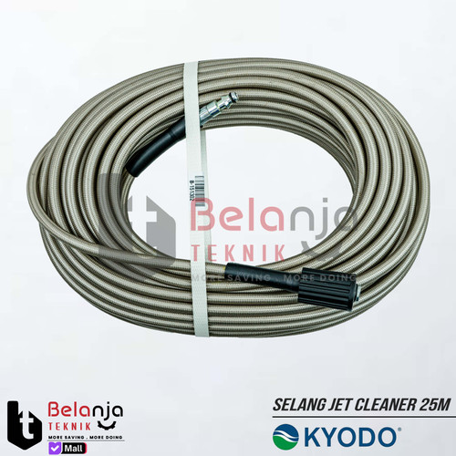 [EZM.3500153] Selang Mesin Cuci Mobil Motor 25 Meter Kyodo Prowash 110 118 Jet Cleaner High Pressure Hose 25M