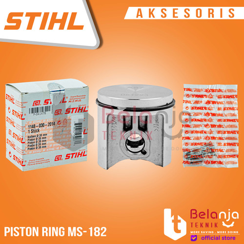 [EZM.3500217] Stihl Piston Ring MS-182 Stihl Ring Seher MS 182 Sparepart Mesin Chainsaw MS 182