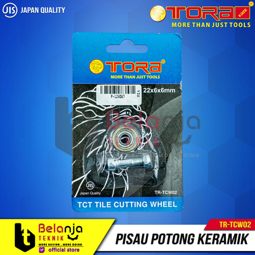 [EZM.3500224] Mata Pisau Potong Keramik Granit Bearing Tora 2000M Tile Cutter Cutting Wheel TCW02