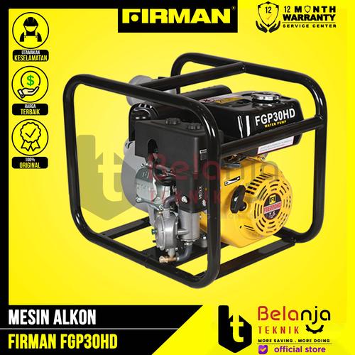 [EZM.3500280] Mesin Alkon Pompa Air Irigasi Firman FGP 30 HD LPG Gas 3 Inch 8 Meter FGP30 FGP30HD 3"