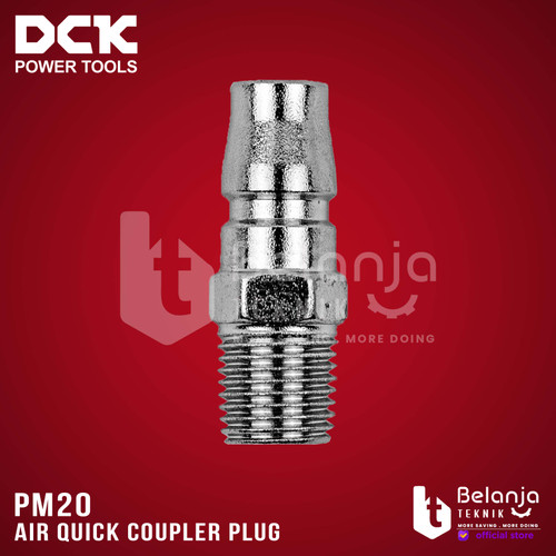 [EZM.3500281] DCK Quick Coupler PM 20 Sambungan Selang Kompresor Cuk Kopler PM20