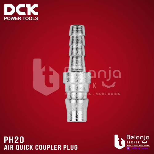 [EZM.3500282] DCK Air Quick Coupler Plug PH20 Kopler Sambungan Selang Angin 20 PH
