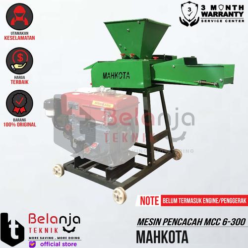 [EZM.3500309] Mahkota Mesin Pencacah Ranting Rumput MCC 6-300 Chaff Cutter MCC6-300 Unit Only