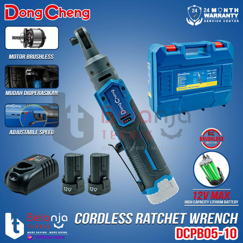 [EZM.3500318] Dongcheng Ratchet Cordless DCPB05-10 EK Rachet Sock Wrench 3/8" 12V Socket Sok 3/8 inch DCPB 05 10 DCPB 05-10EK