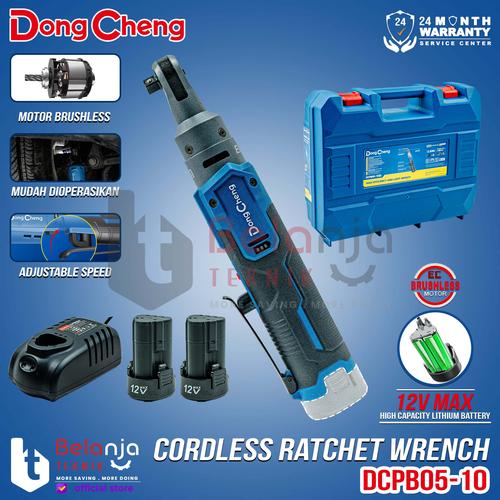 [EZM.3500318] Dongcheng Ratchet Cordless DCPB05-10 EK Rachet Sock Wrench 3/8" 12V Socket Sok 3/8 inch DCPB 05 10 DCPB 05-10EK
