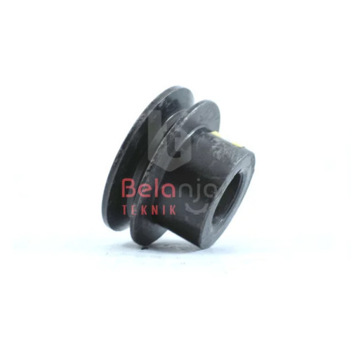[EZM.3500372] Pully Besi A 1 Jalur 3 Inch As 19 MM Pulley Puli Besi Cor A1 3" As 19MM