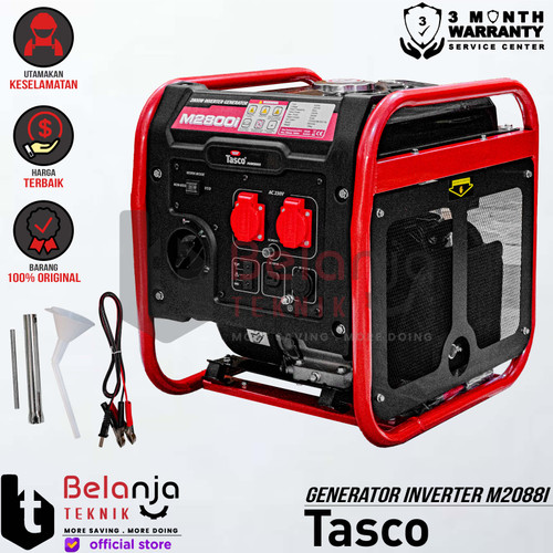 [EZM.3500373] Tasco Genset Inverter PowerDex M2800i Bensin 2800 Watt Generator Gasoline 2800 W