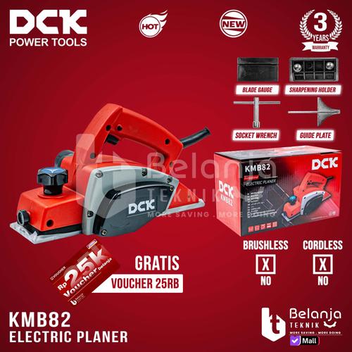 [EZM.3500382] DCK Mesin Serut Ketam Kayu Listrik KMB82 Electric Planner 82 MM KMB 82 500 Watt