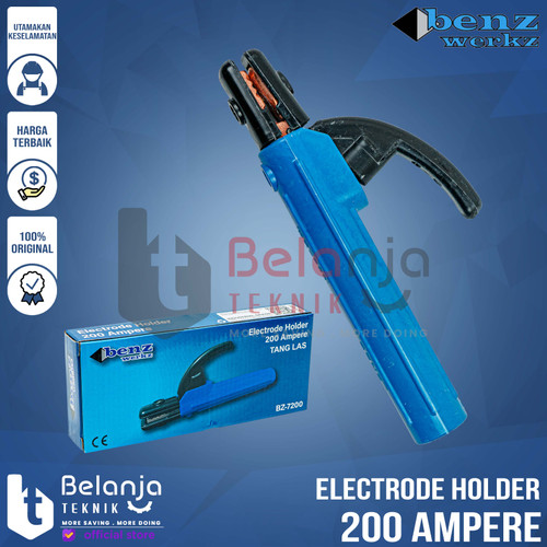 [EZM.3500383] Benz Tang Stang Penjepit Kawat Mesin Las Electrodes 200 A Stang Las 200A