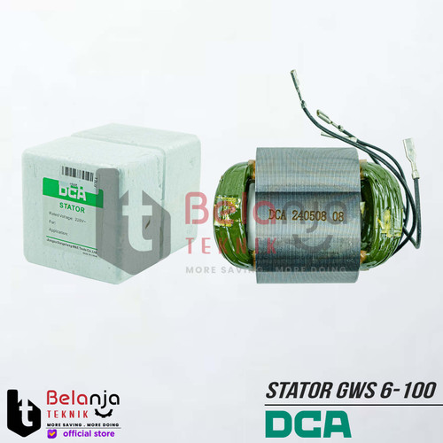 [EZM.3500436] DCA Stator GWS 6-100 GWS 060 Rumah Armature Mesin Geribda Bosch 6-100