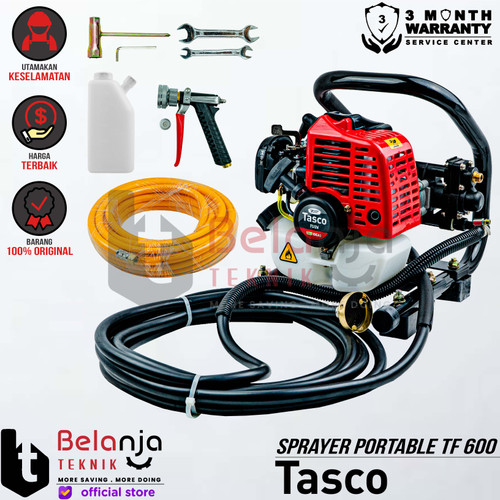 [EZM.3500460] Tasco Mesin Steam Cuci Mobil 2 Tak TF 600 Sprayer Portable TF 600