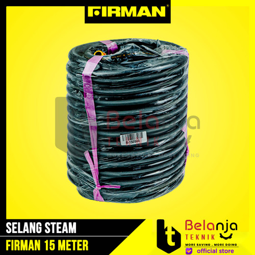 [EZM.3500529] Firman Selang Steam Sanchin Kompresor Angin Spray Hose 3 Ply 15 Meter