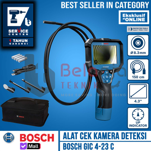 [EZM.3500559] Bosch Endoscope GIC 4-23 C Inspection Camera Alat Cek Kamera Deteksi