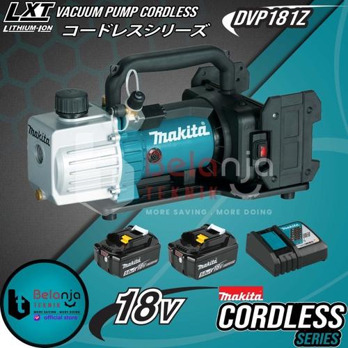 [EZM.3500574] Makita Vacuum Pump Cordless DVP181ZK Mesin Pompa Minyak Baterai 18V Set