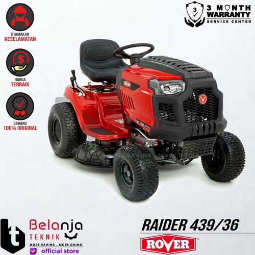 [EZM.3500594] Rover Mesin Potong Rumput Mobil 36 Inch Raiding Lawn Mower Raider 439/36