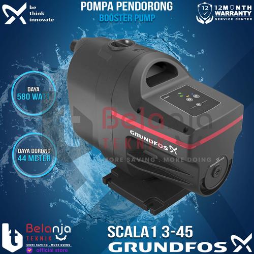 [EZM.3500692] Grundfos Booster Pump Scala 1 3-45 Mesin Pompa Air Pendorong 580W 8M Scala1