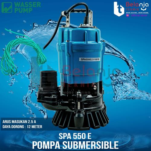 [EZM.3500743] Wasser Pompa Air Kotor Limbah SPA 550 E Submersible Pump 2 Inch