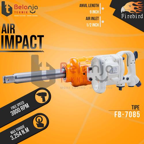 [EZM.3500744] Firebird Air Impact Wrench FB 7085 1 Inch Alat Pembuka Baut Roda 1" In