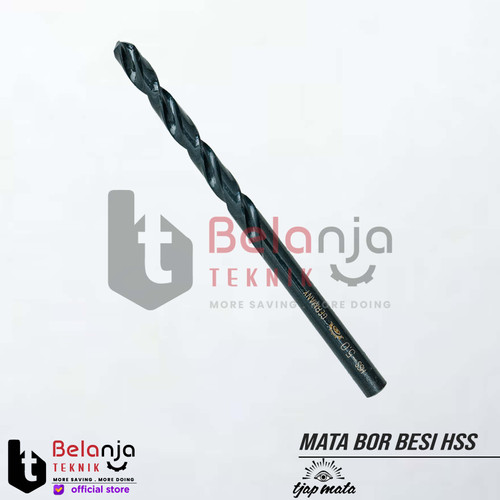 [EZM.3500974] Tjap Mata Mata Bor Besi HSS 5 mm Drill bits 5 MM Mata Bor Besi