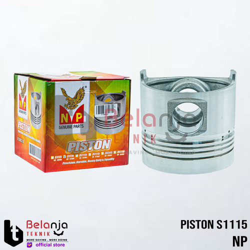 [EZM.3501213] NP Piston S 1115 Seher 4 Ring Mesin Penggerak Diesel Dongfeng S1115