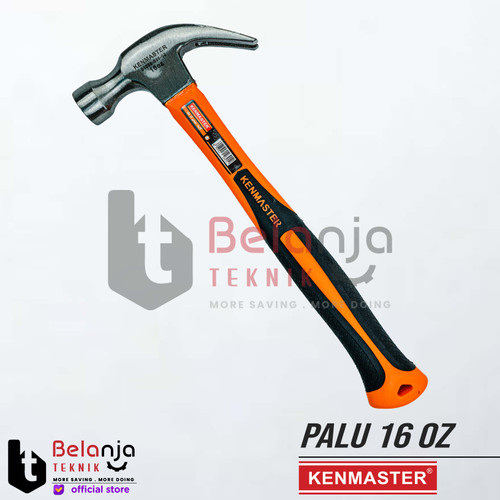 [EZM.3501230] Kenmaster Palu Kambing Heavy Duty 16 Oz Claw Hammer 16oz Paku Beton