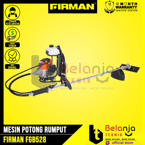 [EZM.3501374] Firman Mesin Potong Rumput Gendong FGB 528 Brush Cutter 2 Tak FGB528