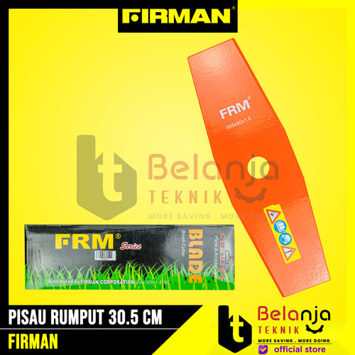 [EZM.3501499] Firman Brush Cutter Blade 30.5 CM Mata Pisau Potong Rumput Gendong