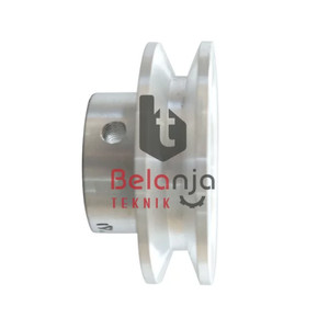 [EZM.3501733] Pully Aluminium A 1 Jalur 6 Inch As 1 Inch Pulley Puli A1 6" As 1 Inch