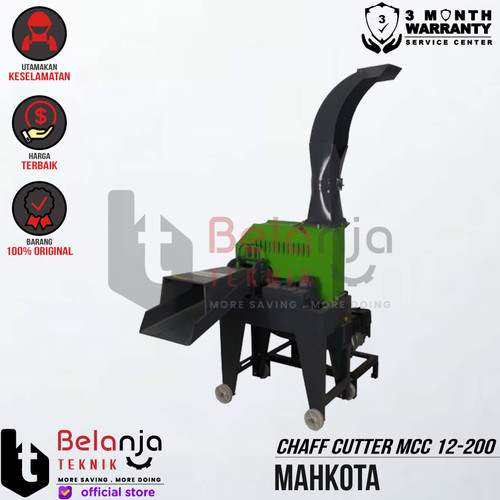 [EZM.3501827] Mahkota Mesin Pencacah Ranting Rumput Chaff Cutter MCC 12-200 Unit Only