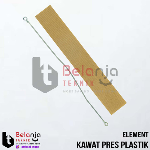 [EZM.3501855] Leopard Elemen Press Plastik Element Kawat Pres Plastik Impulse Sealer