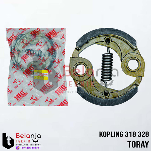 [EZM.3501865] Kampas Kopling 318 328 Clutch Shoe Mesin Potong Rumput 2 Tak Kopling