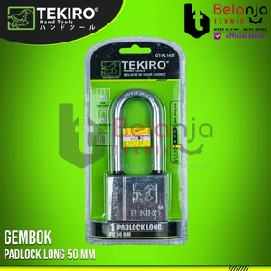 [EZM.3501892] Tekiro Kunci Gembok Pagar Sedang Anti Karat Leher Panjang 50mm Padlock